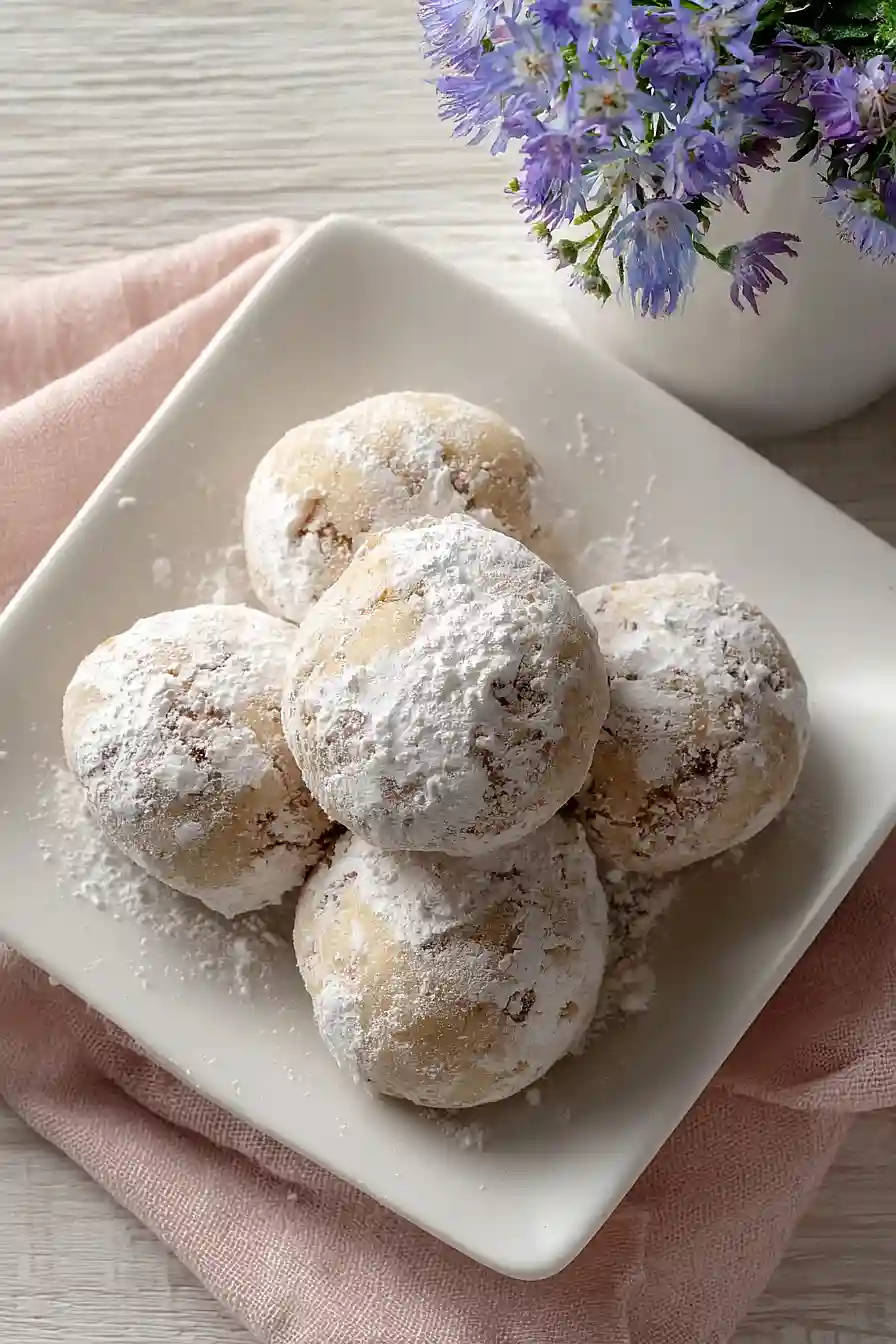 keto russian tea cakes