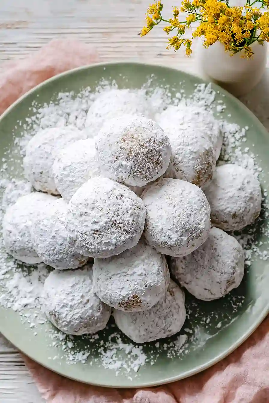 brown butter russian tea cakes