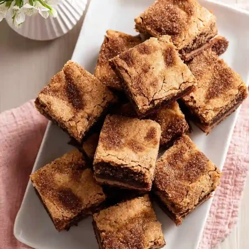 snickerdoodle brownies