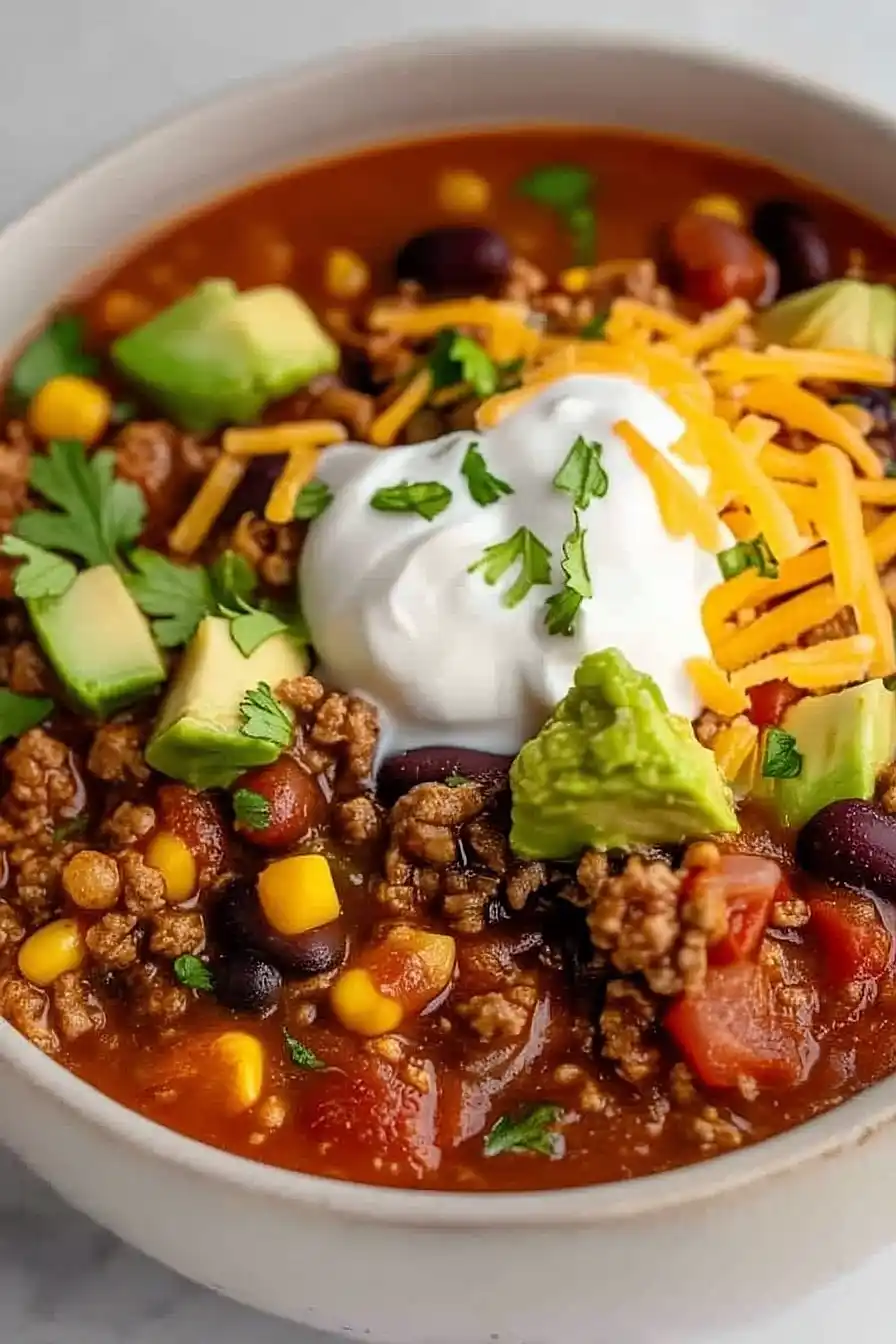 crockpot taco chili