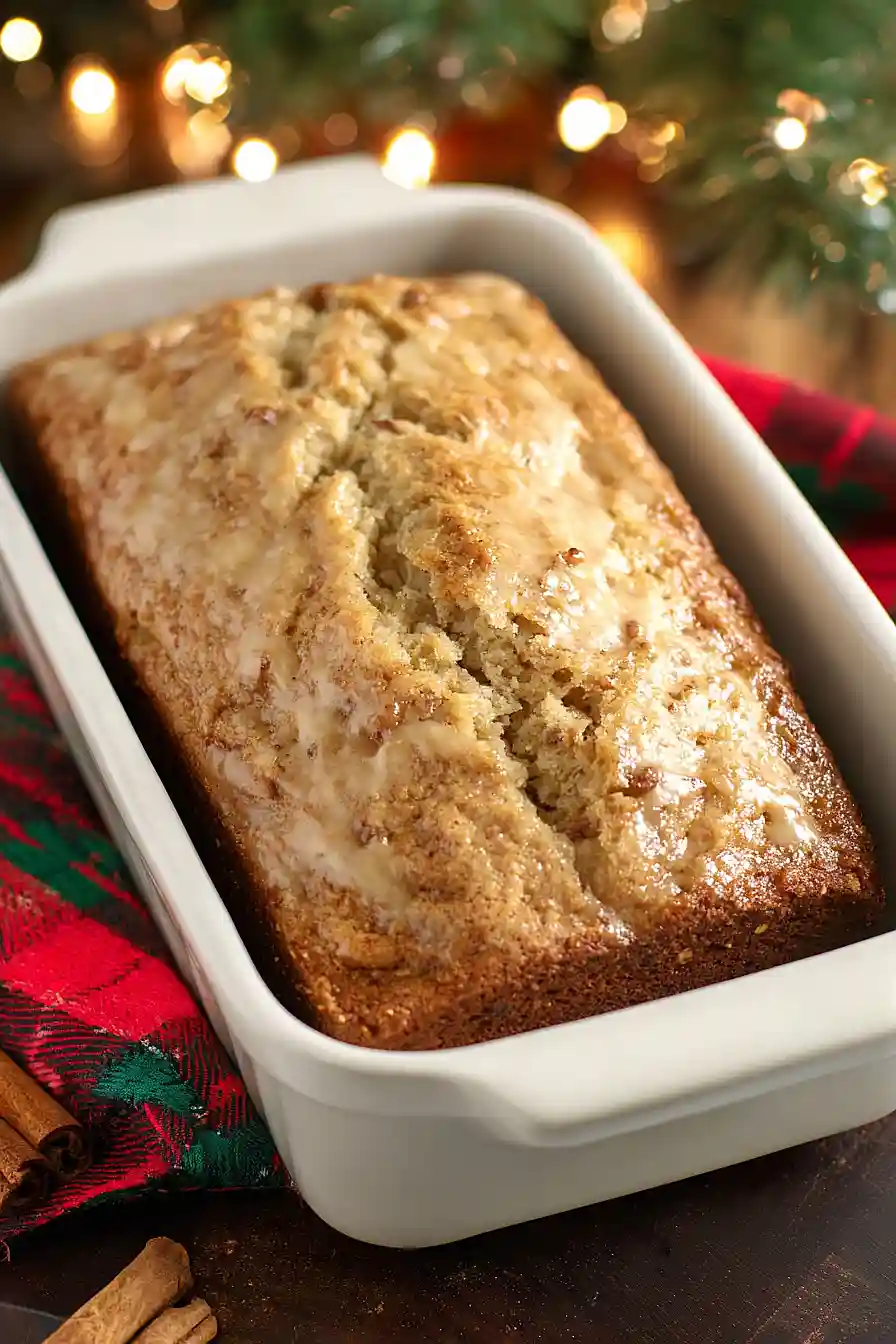 vegan eggnog bread