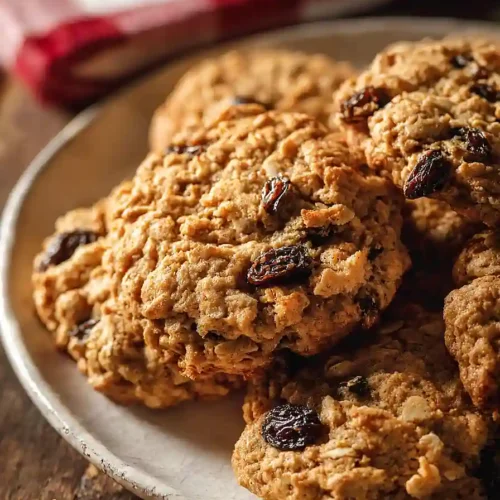 oat flour oatmeal raisin cookies