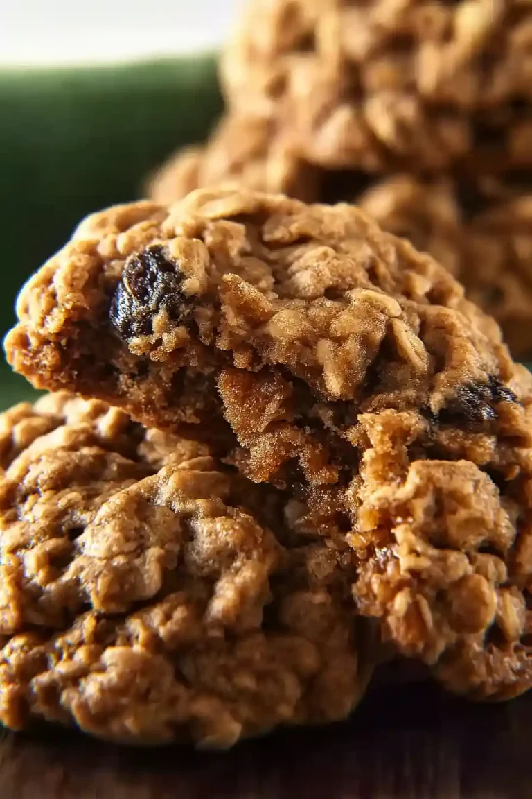 oatmeal molasses raisin cookies