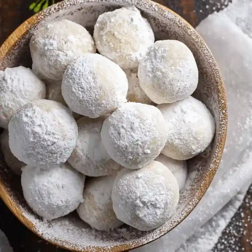 vegan russian tea cakes