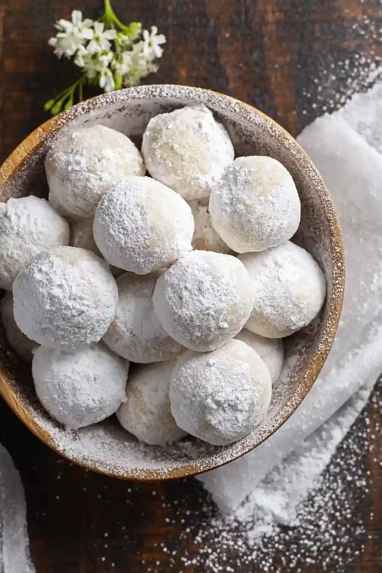 vegan russian tea cakes