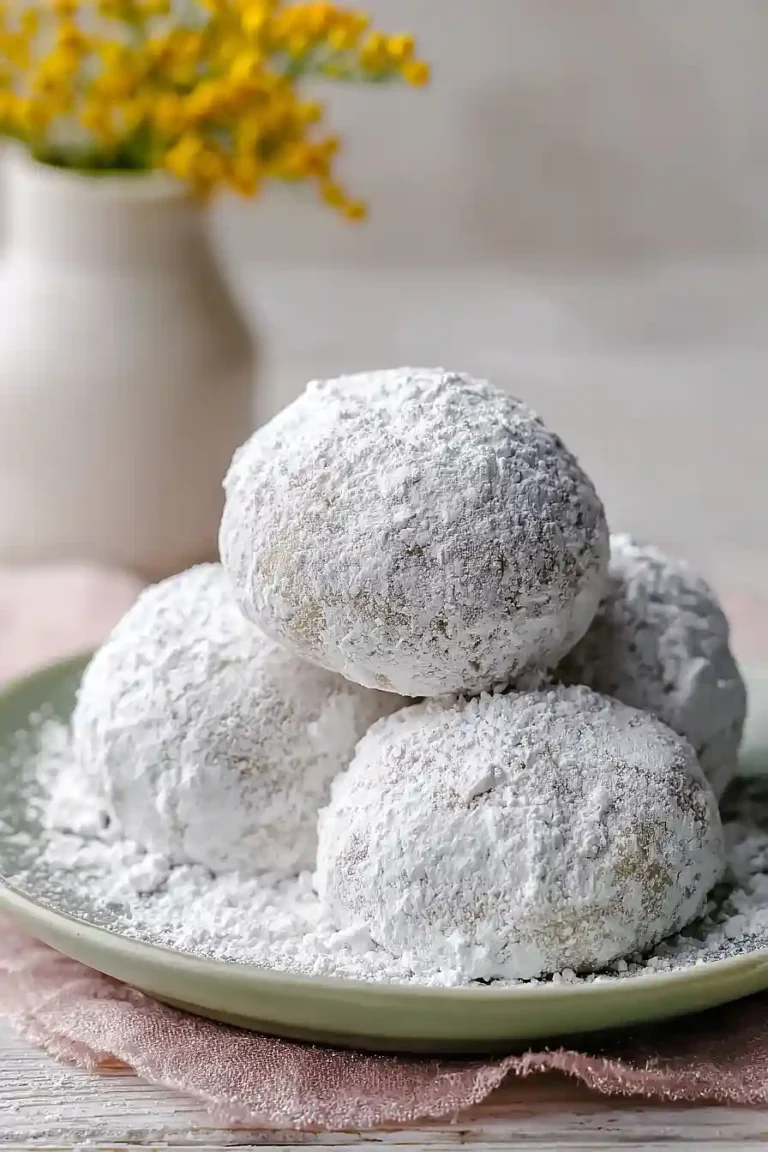 brown butter russian tea cakes