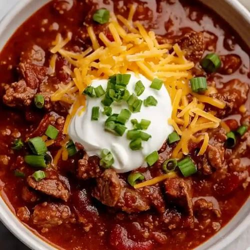 crockpot steak chili