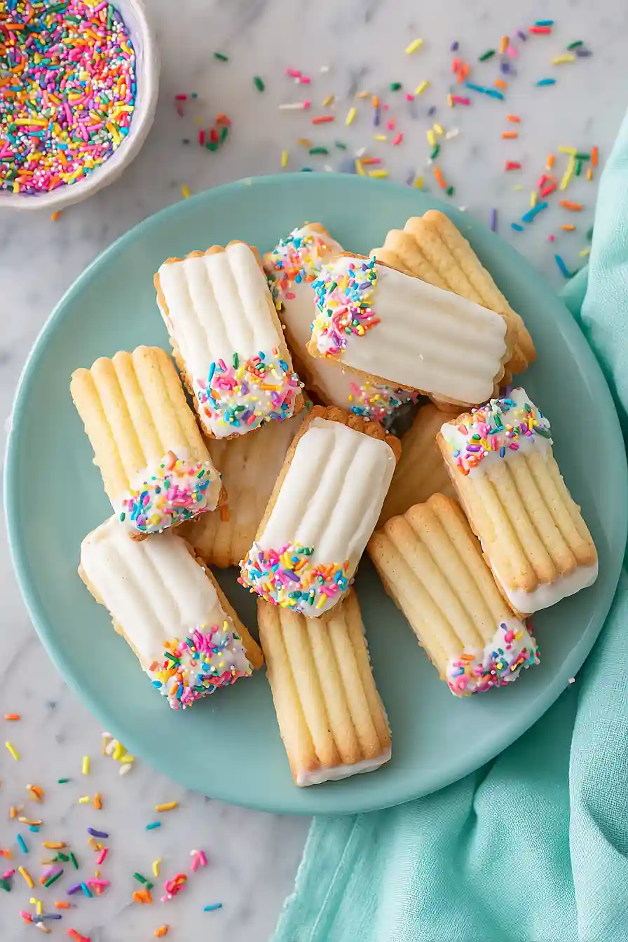 ribbon spritz cookies