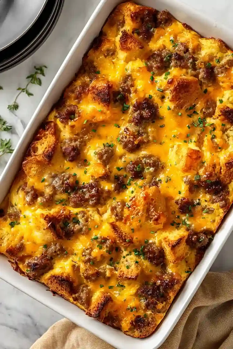 sausage and egg bake