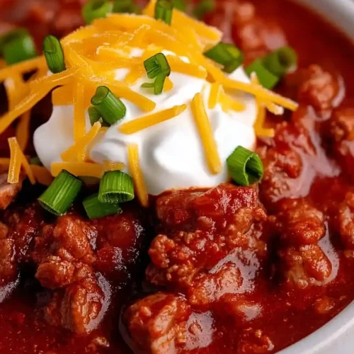 crockpot steak chili