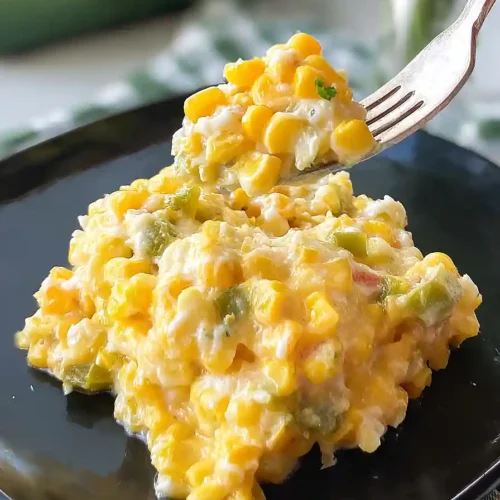 corn casserole with jalapeños