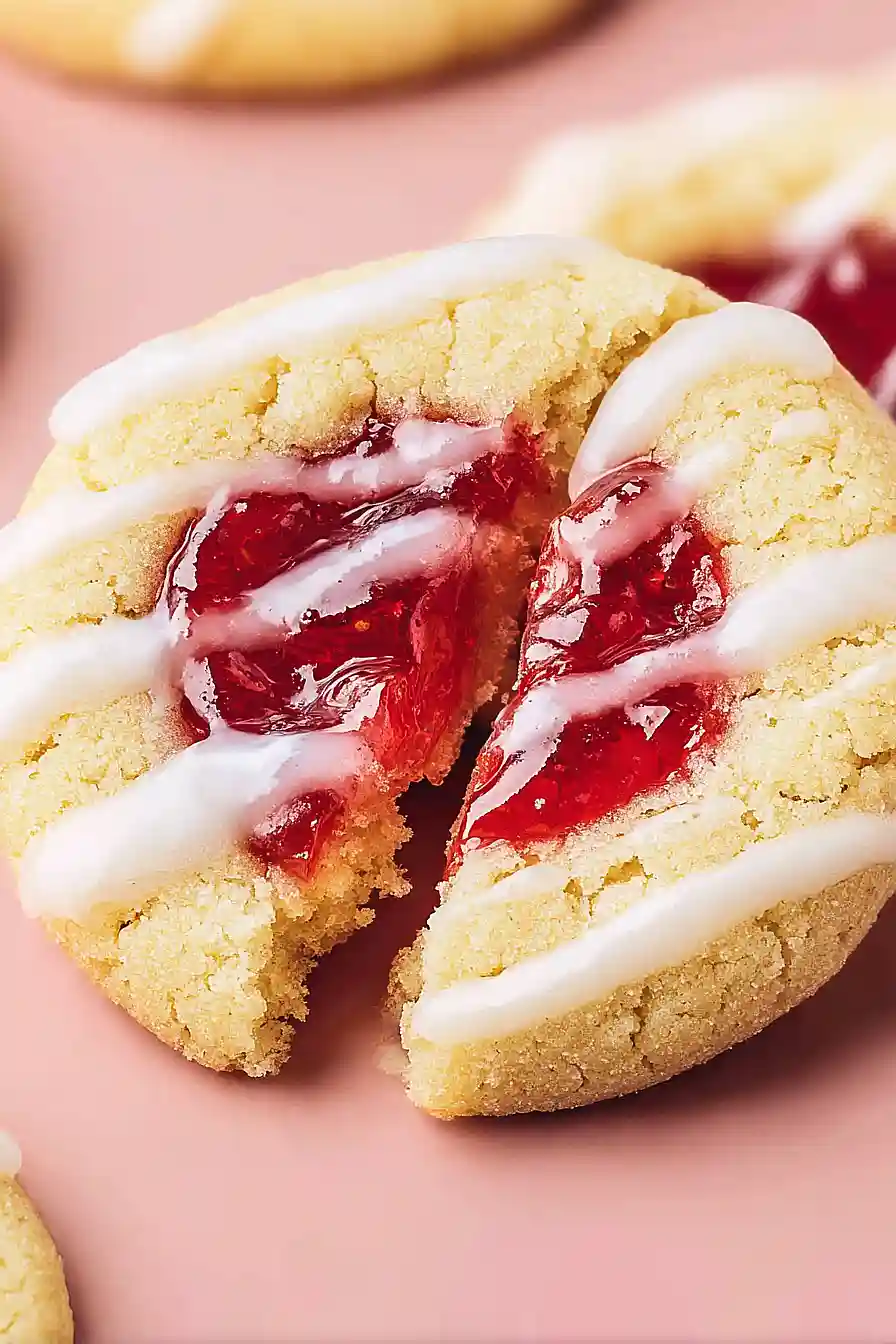 eggless thumbprint cookies