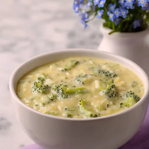 broccoli cheddar and rice soup