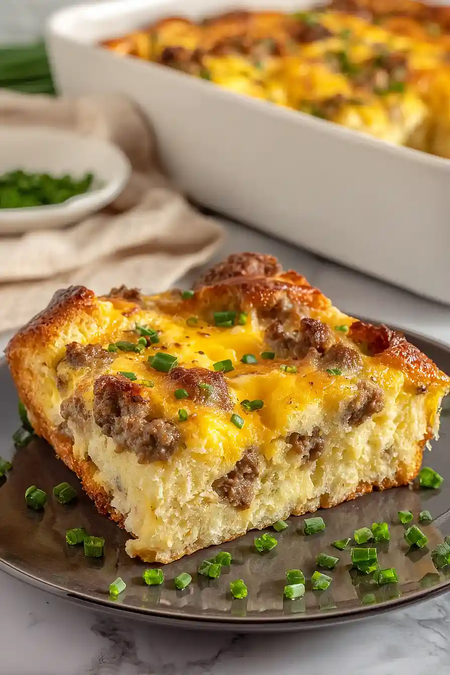 sausage and egg bake