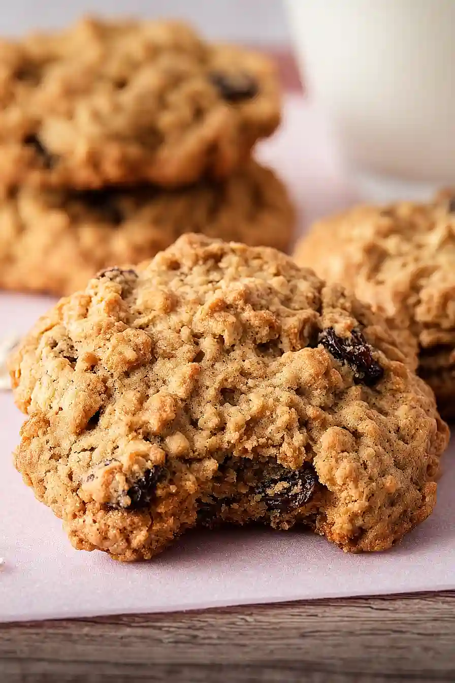 gluten free oatmeal raisin cookies