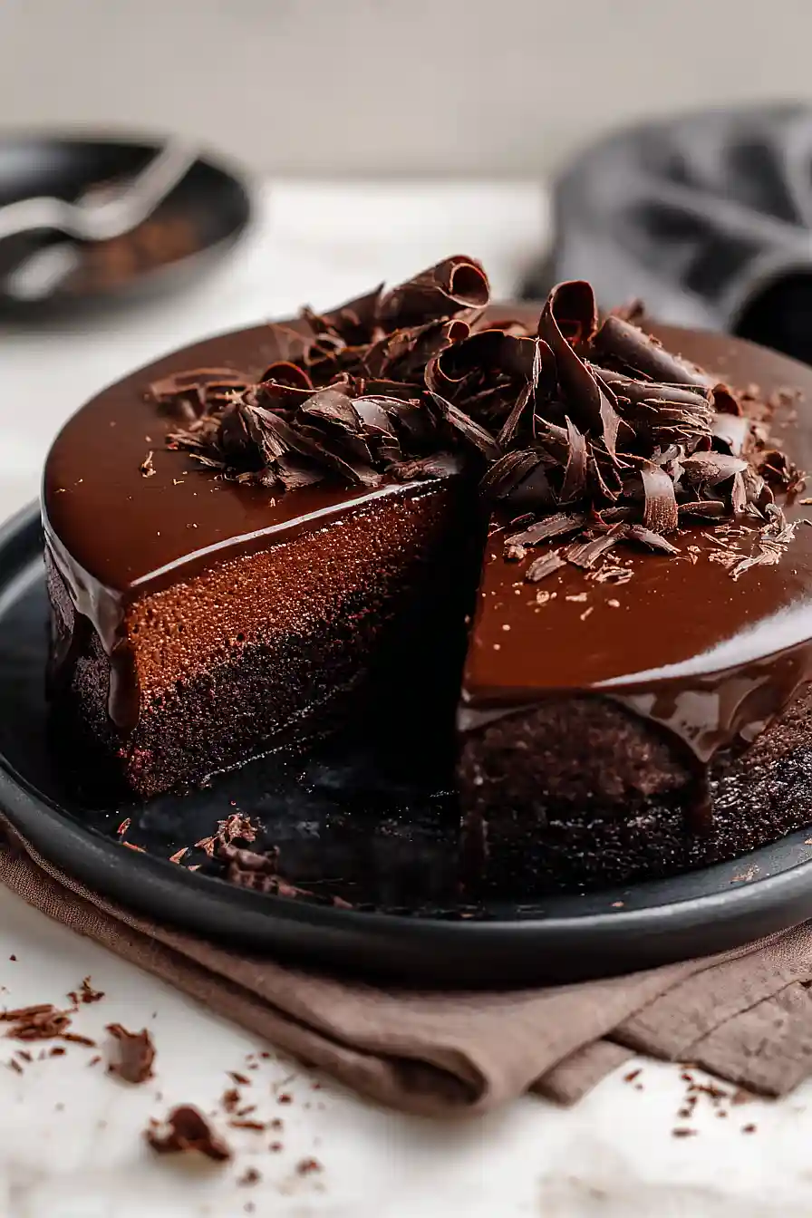 chocolate truffle cake