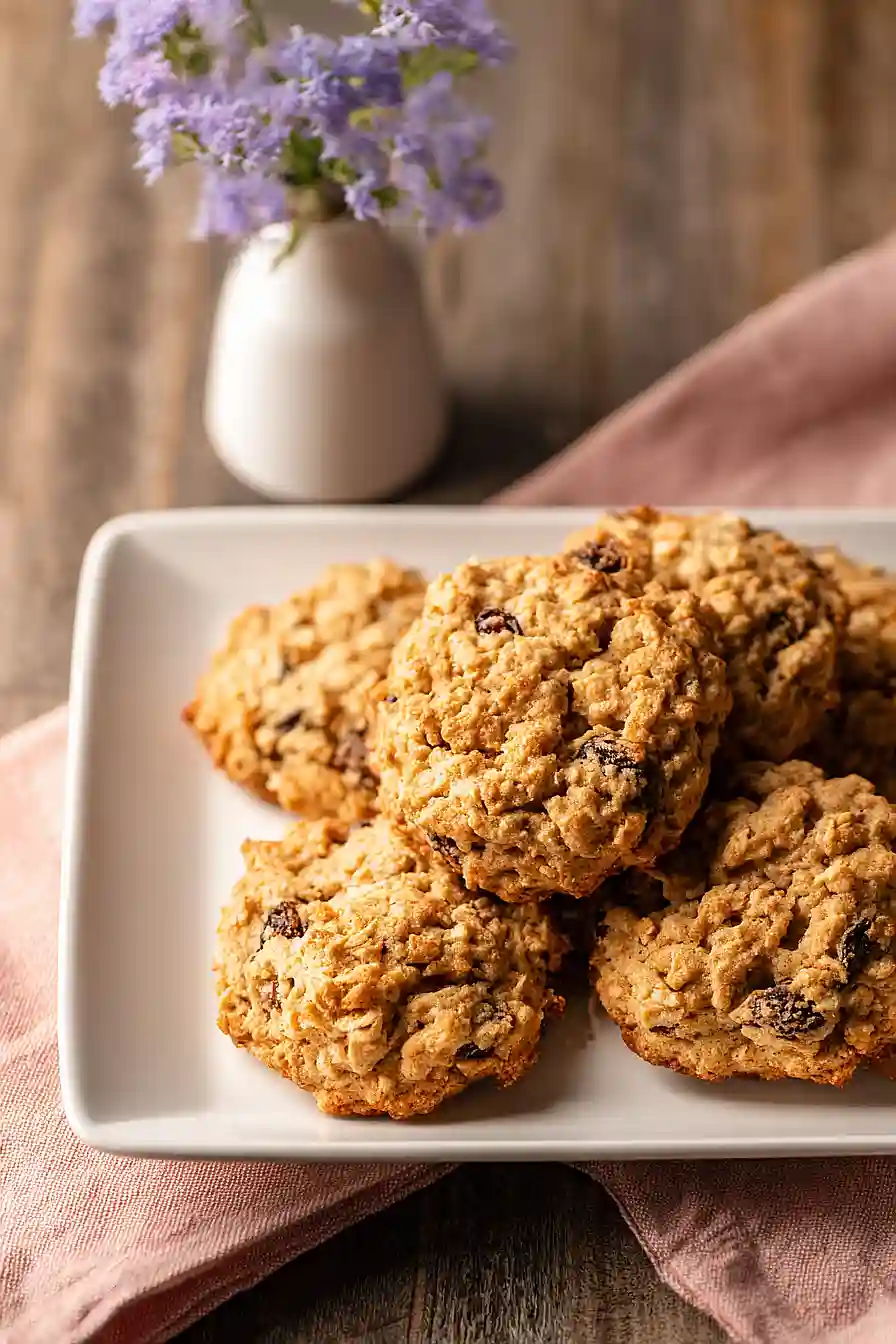 gluten free oatmeal raisin cookies