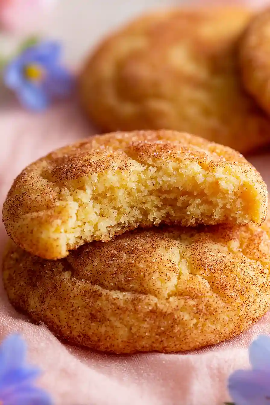 cake mix snickerdoodle cookies