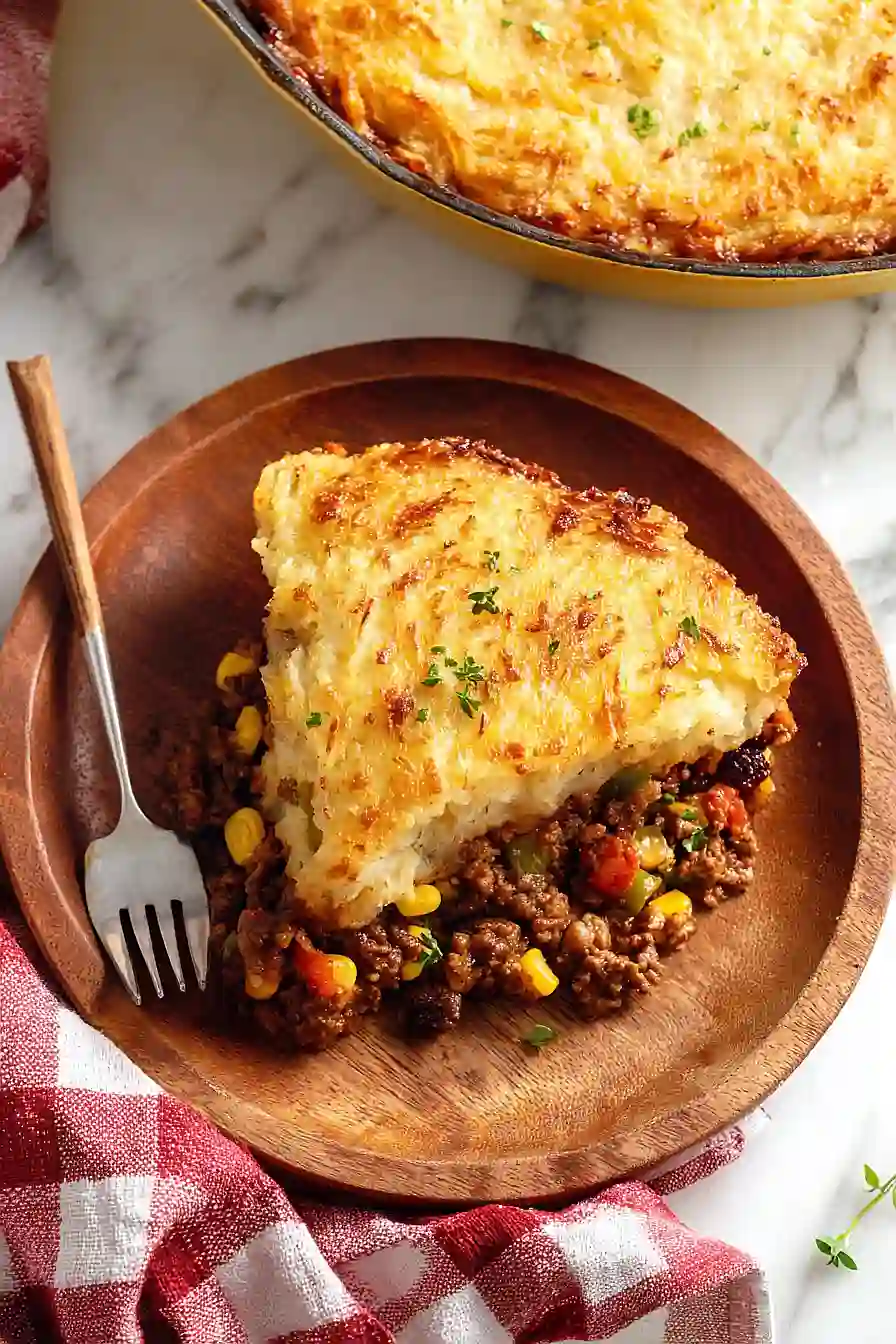 hash brown shepherd's pie