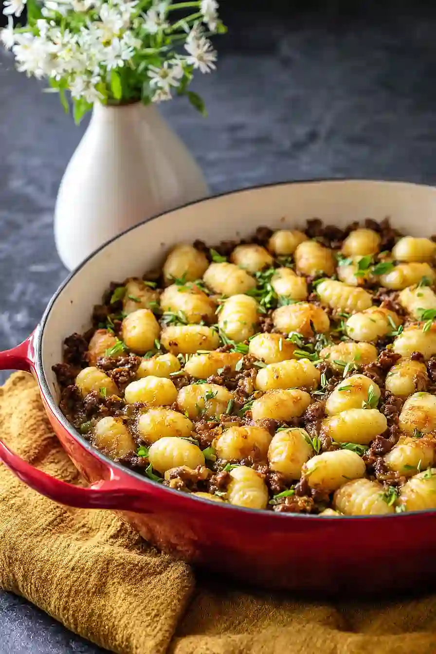 gnocchi shepherd's pie