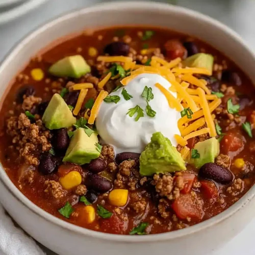 crockpot taco chili