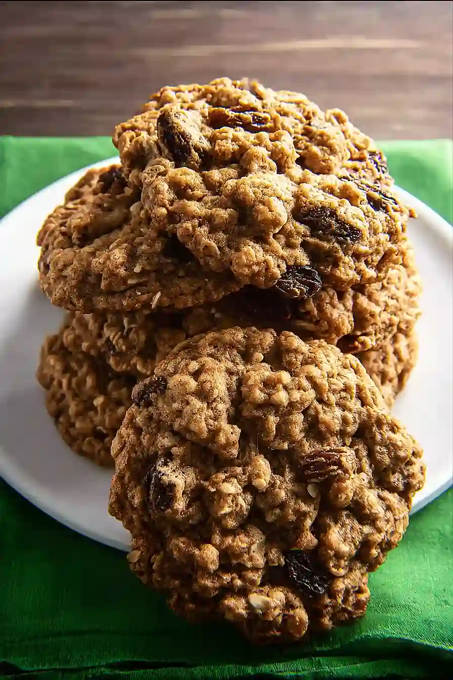oatmeal molasses raisin cookies