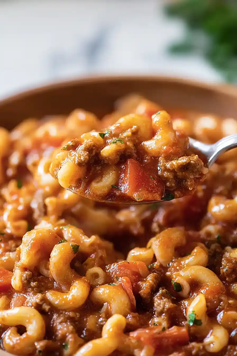 Ground Beef Goulash