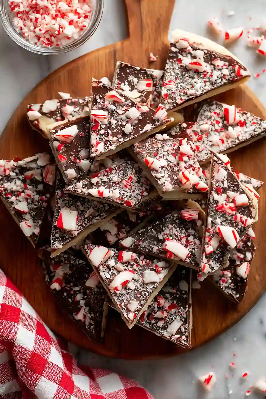 peppermint bark sugar cookies