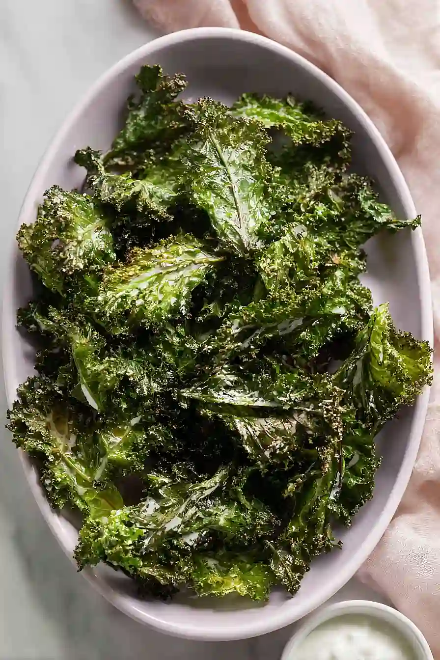baked kale chips