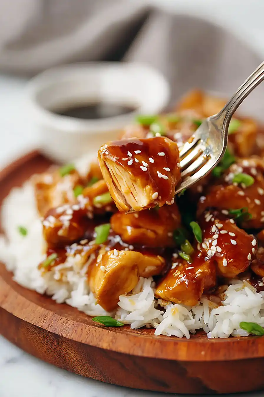 instant pot honey garlic chicken