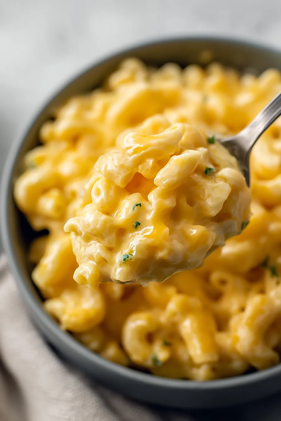 crockpot cottage cheese mac and cheese