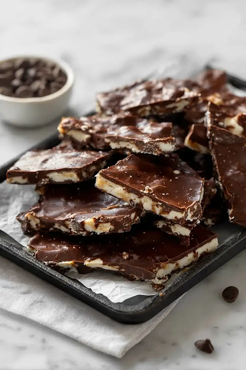 cottage cheese cookie dough bark