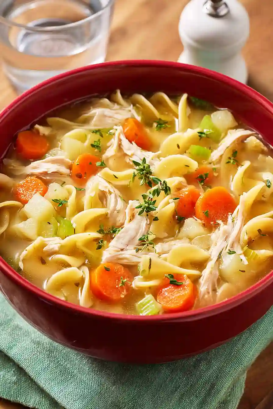 rotisserie chicken noodle soup