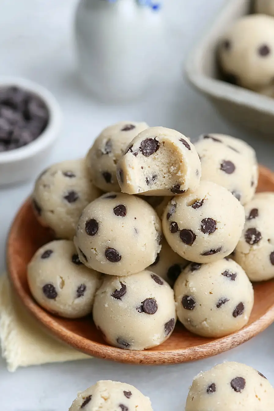 cottage cheese cookie dough bites