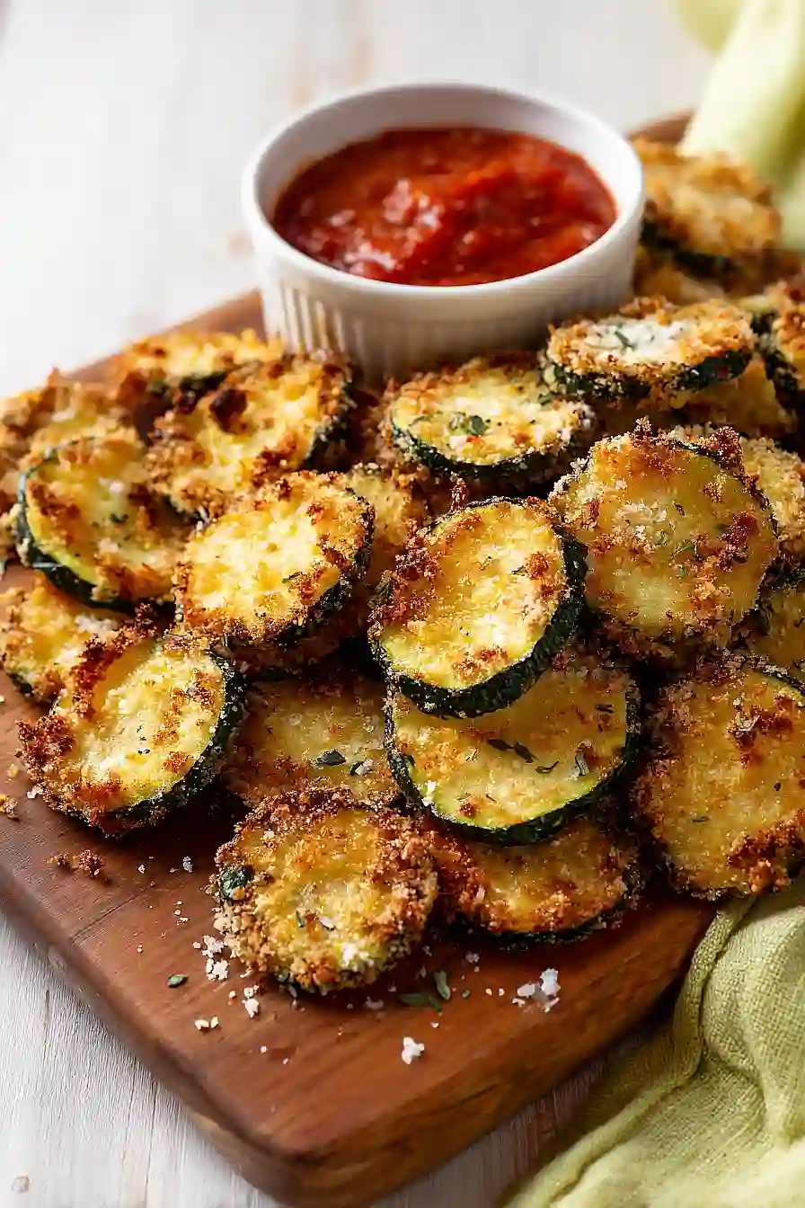 air fryer zucchini chips
