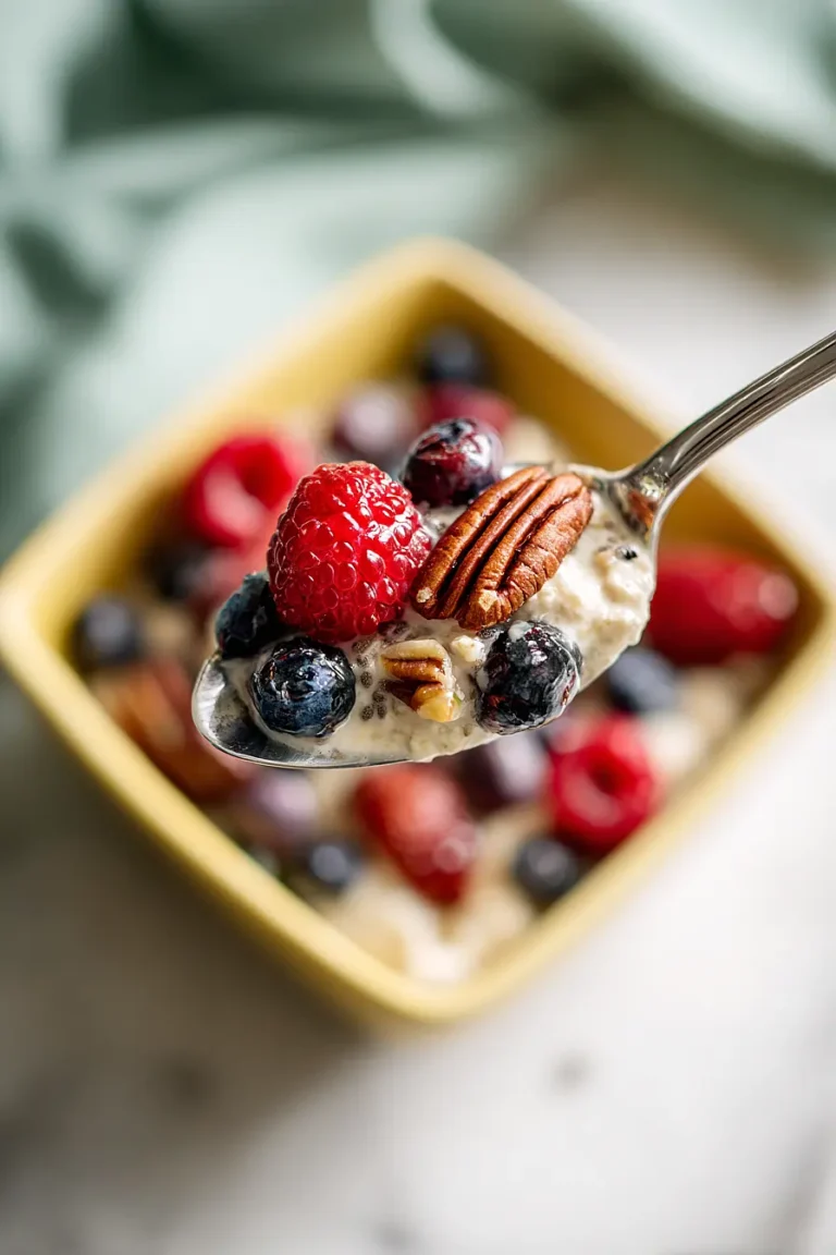 healthy overnight oats without yogurt