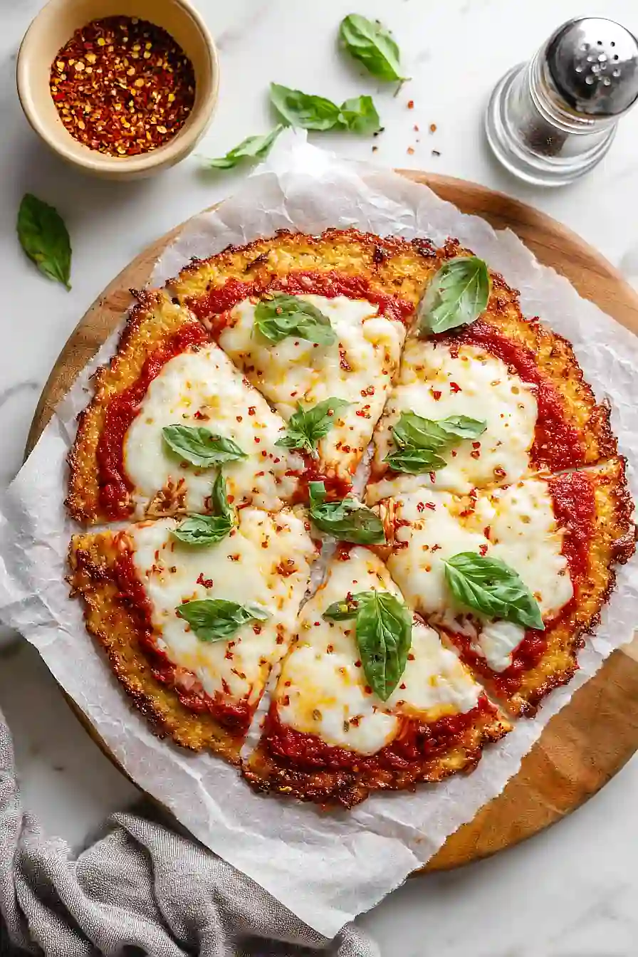 Flourless Cottage Cheese Pizza Crust