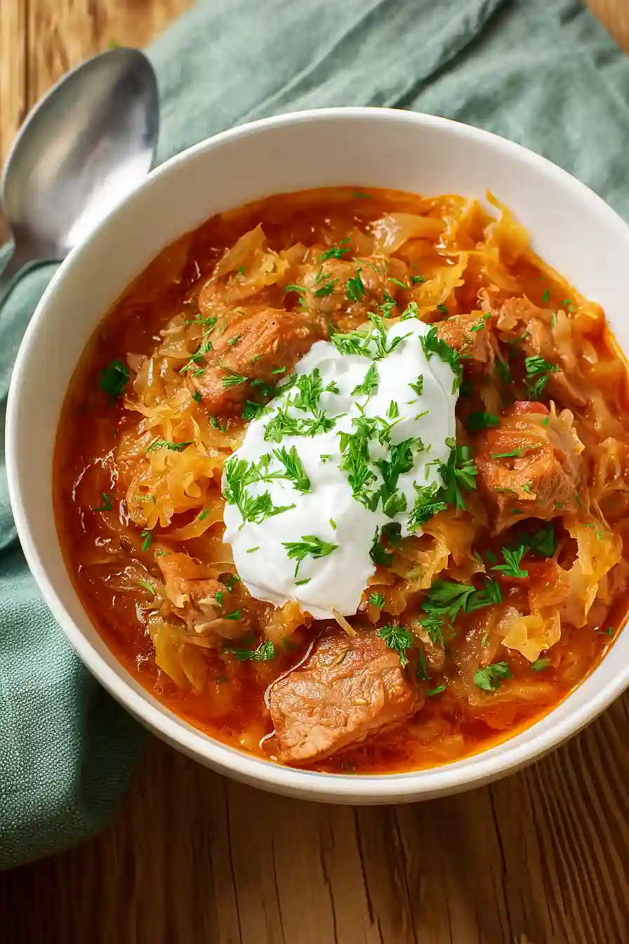pork and sauerkraut goulash