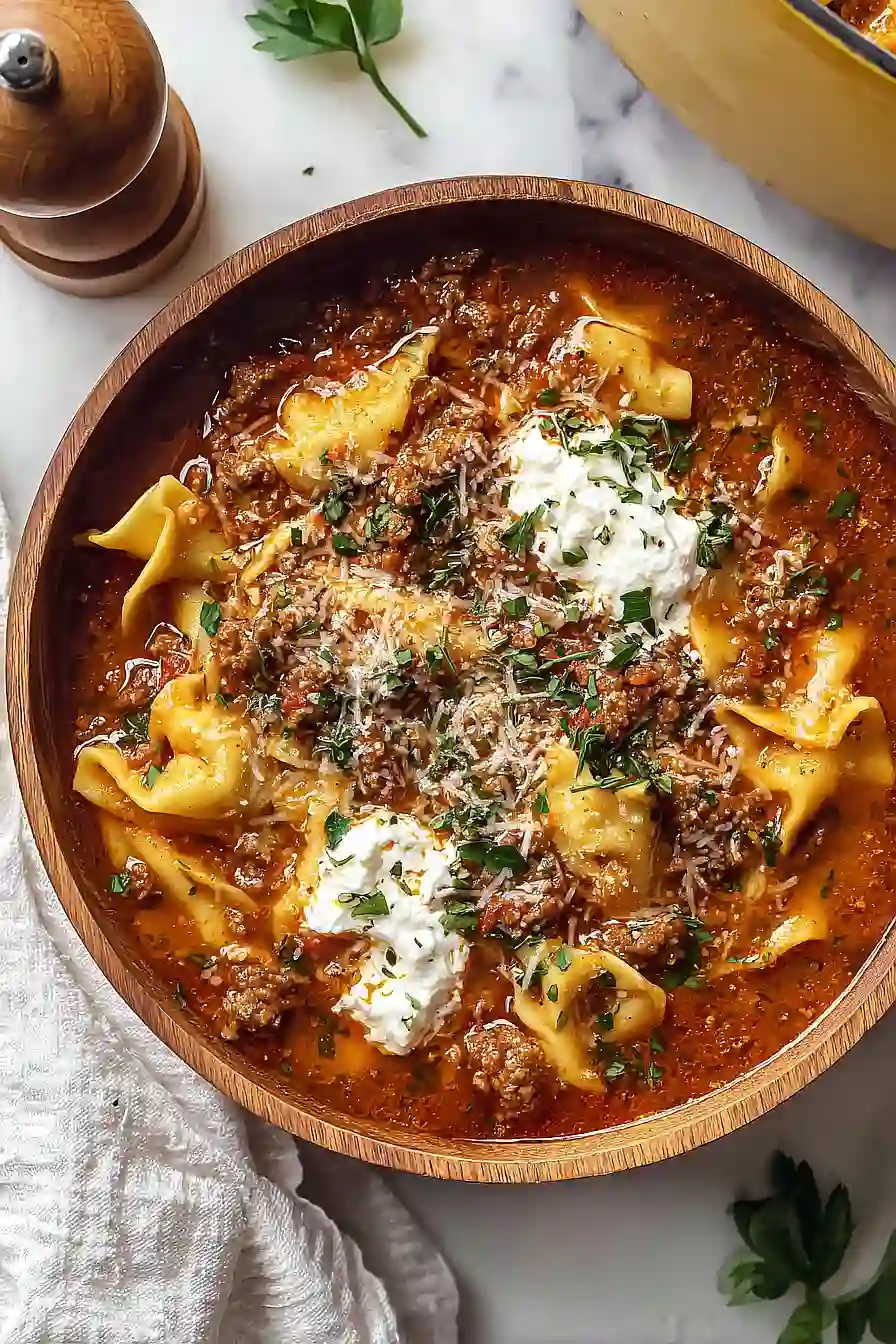 low sodium lasagna soup