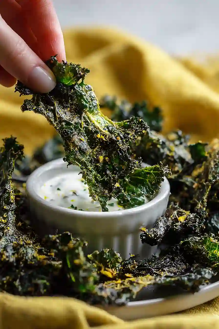 dehydrated kale chips