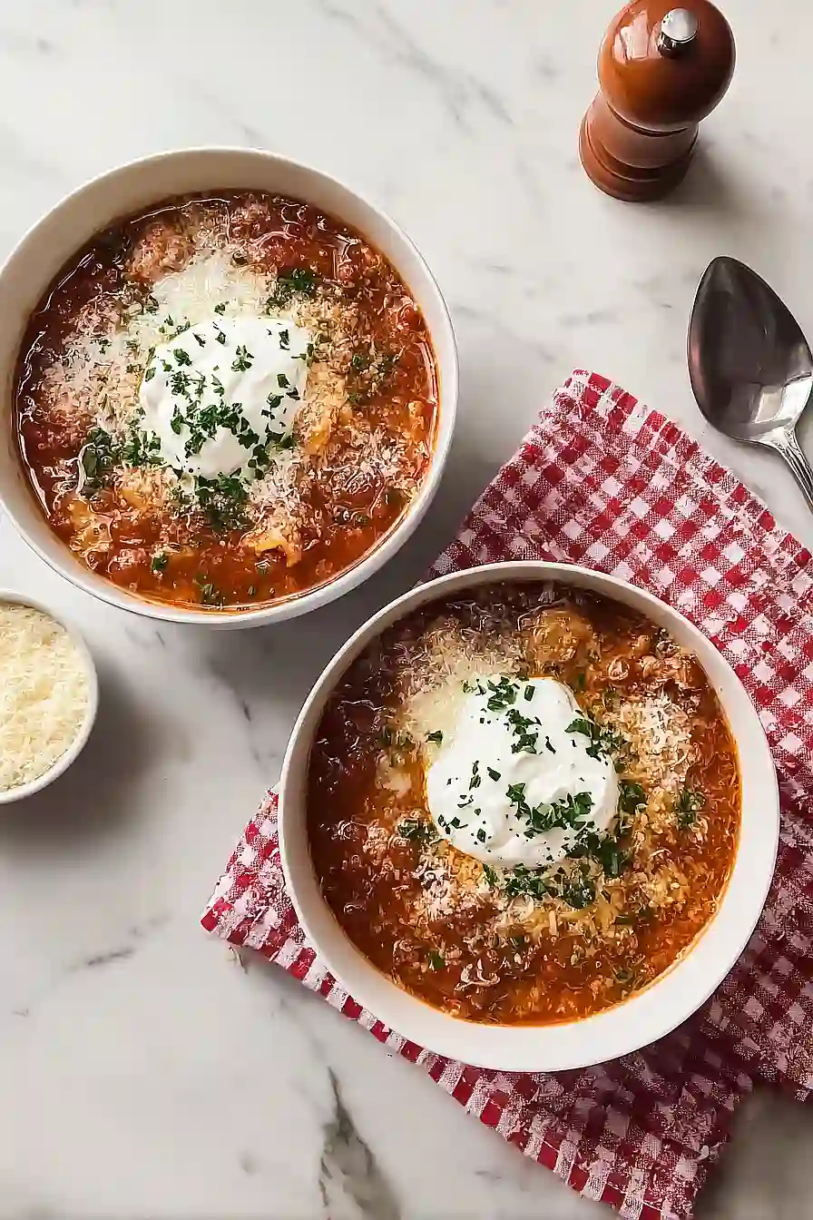 lasagna soup with greek yogurt