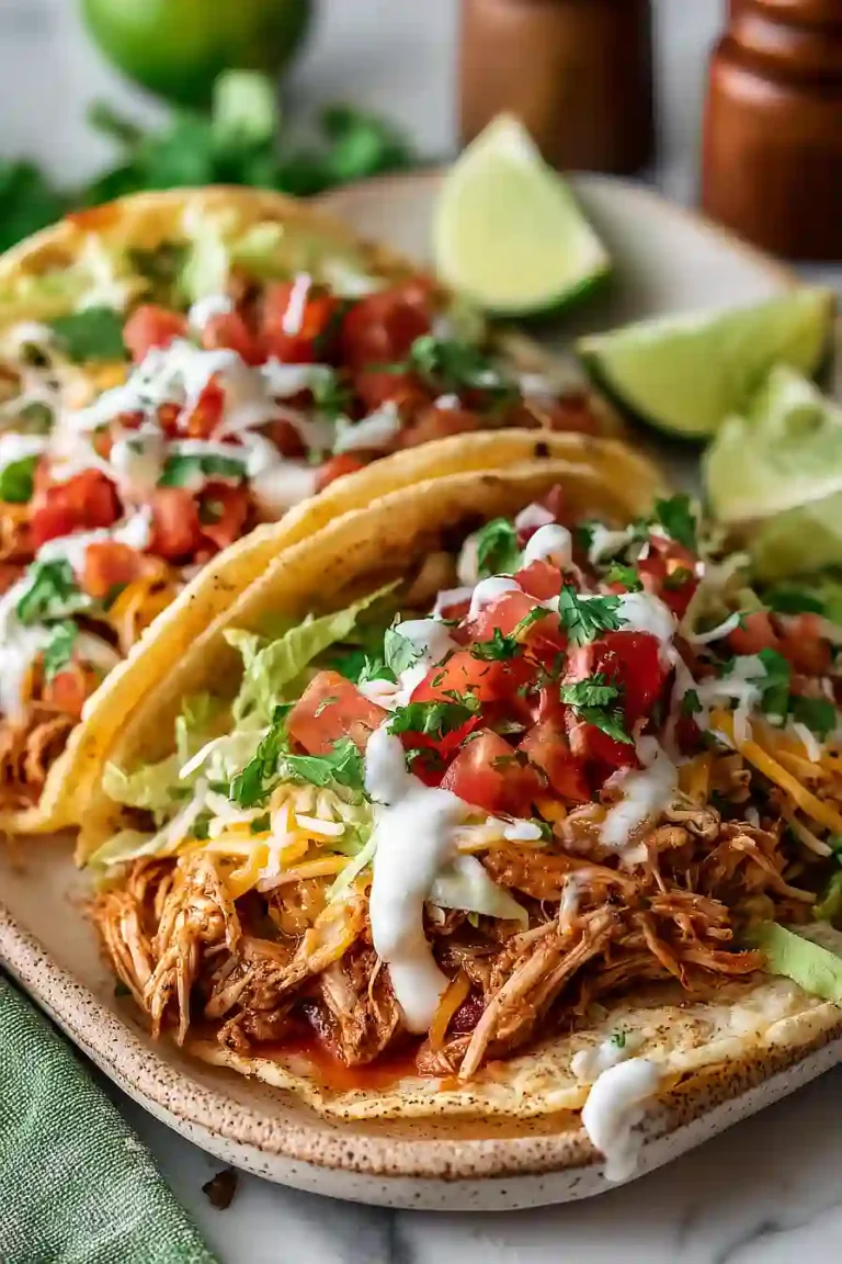 crockpot chicken tacos