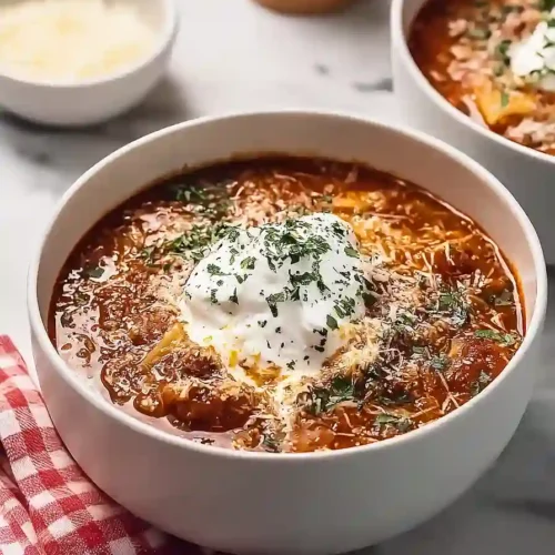 lasagna soup with greek yogurt
