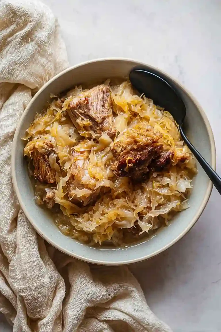pork and sauerkraut and beer