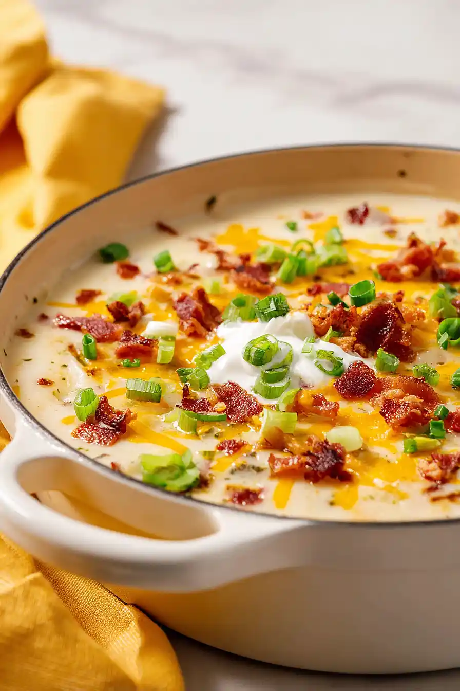 black angus baked potato soup