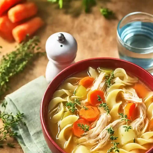 rotisserie chicken noodle soup