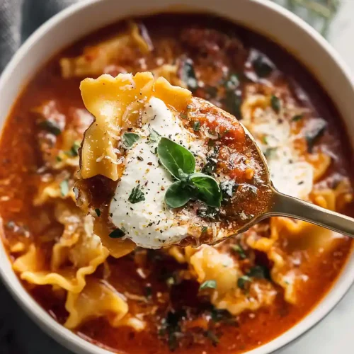low fodmap lasagna soup