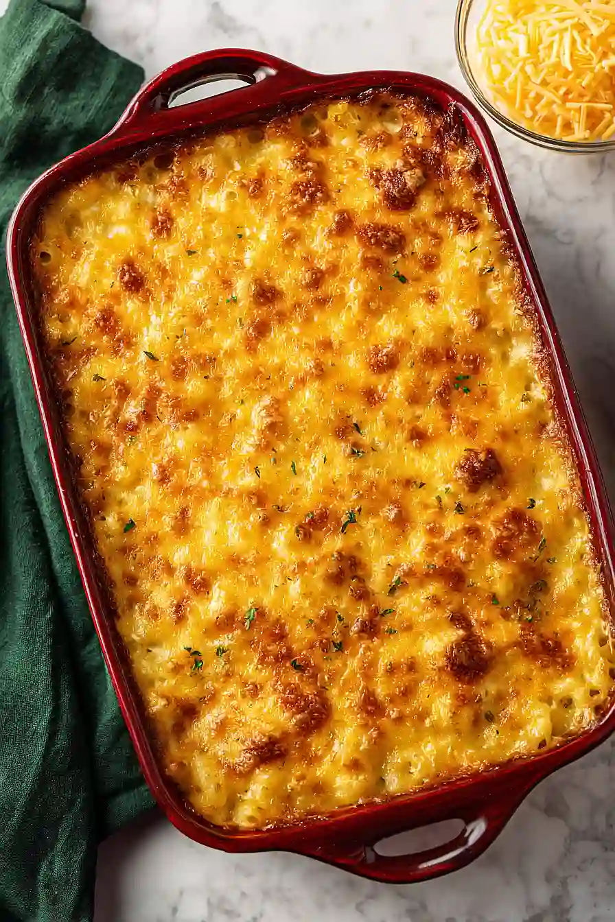 baked mac and cheese with cottage cheese