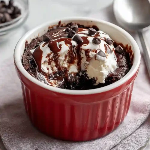 single serve cottage cheese brownies