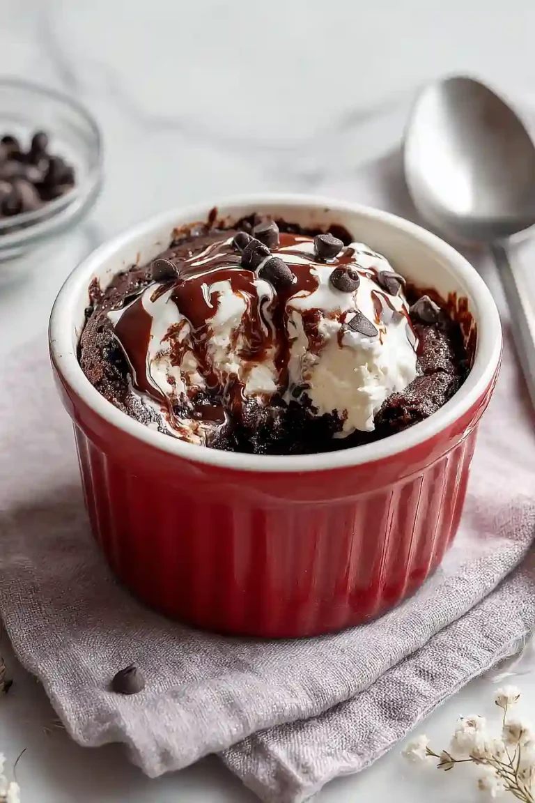 single serve cottage cheese brownies